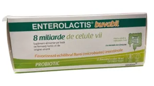 Enterolactis buvabil 10ml, 12 flacoane, Sofar