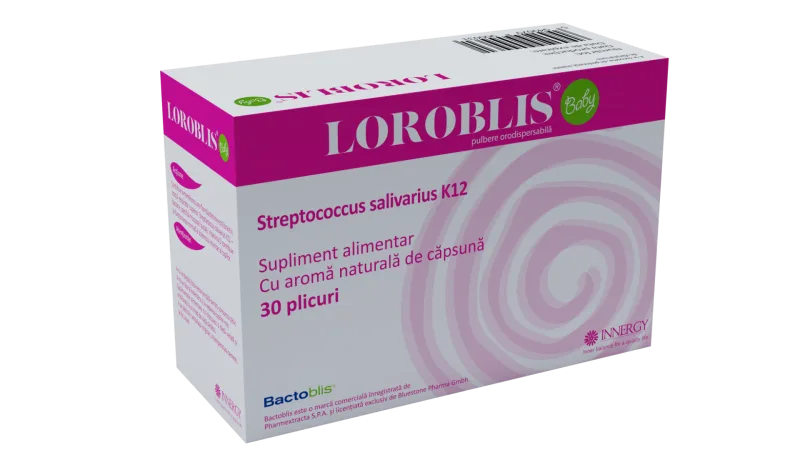 Loroblis Baby pulbere orodispersabila, 30 plicuri, Innergy — preț și oferte