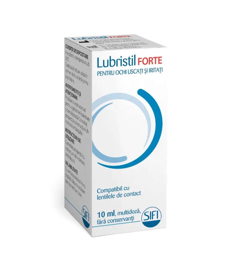 Lubristil Forte Picaturi oftalmice, 10ml, SIFI — preț și oferte