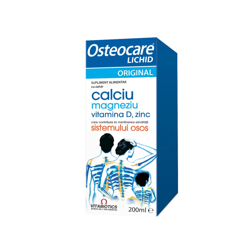 Osteocare solutie orala, 200ml, Vitabiotics — preț și oferte