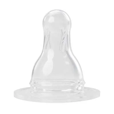 Tetine rotunde din silicon pentru ceai 0-24 luni, 2 bucati, Baby Nova — preț și oferte