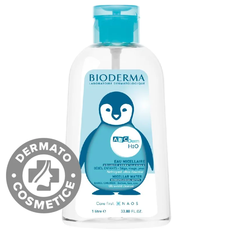 Solutie micelara ABC Derm H2O, 1000ml, Bioderma — preț și oferte