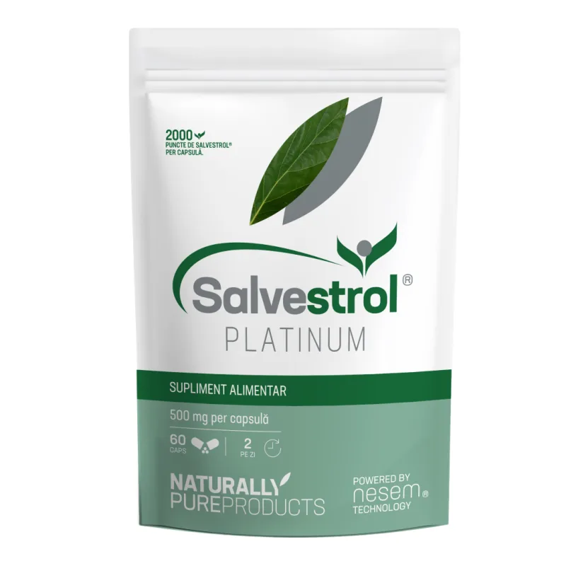 Salvestrol® Platinum 2000, 60 capsule, Naturally Pure — preț și oferte
