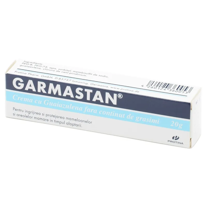 Crema pentru mameloane, 20 g, Garmastan — preț și oferte
