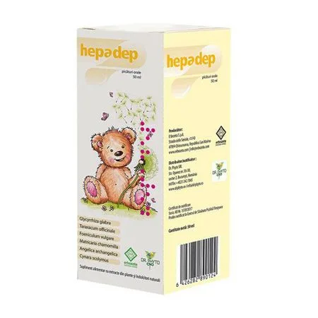 Hepadep picaturi, 50ml, Dr. Phyto — preț și oferte