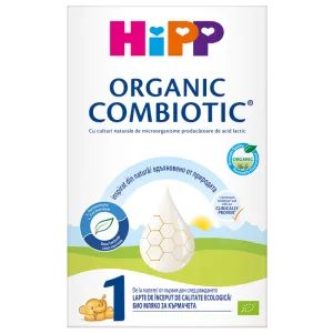 Lapte praf Organic Combiotic 1 incepand de la nastere, 300g, HiPP