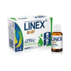 Linex Baby picaturi, 8ml, Sandoz