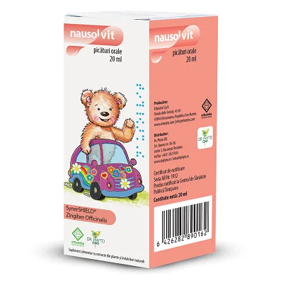 Nausolvit picaturi orale, 20ml, Dr. Phyto — preț și oferte