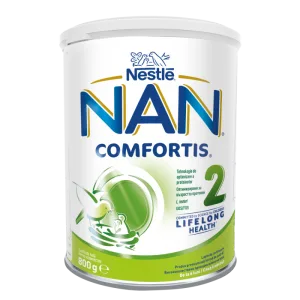 Lapte praf Nan 2 Comfortis, incepand de la 6 luni, 800g, Nestle