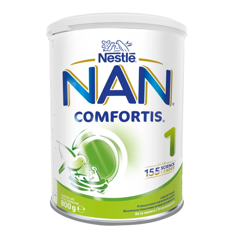 Lapte praf Nan 1 Comfortis +0 luni, 800g, Nestle — preț și oferte