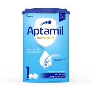 Lapte de inceput 0-6 luni NUTRI-BIOTIK 1, 800g, Aptamil