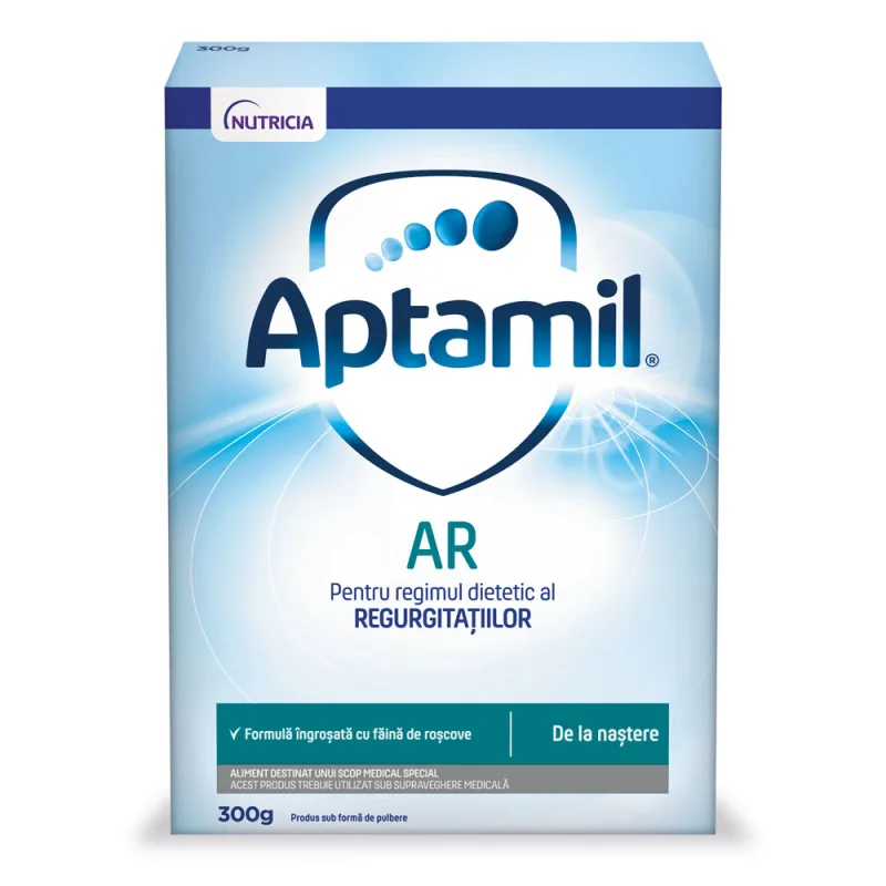 Lapte pentru regimul dietetic al regurgitatiilor de la nastere AR, 300g, Aptamil Aptamil Junior — preț și oferte
