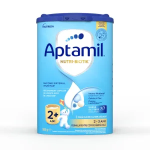 Formula de lapte pentru copii de varsta mica 2-3 ani NUTRI-BIOTIK 2+, 800g, Aptamil