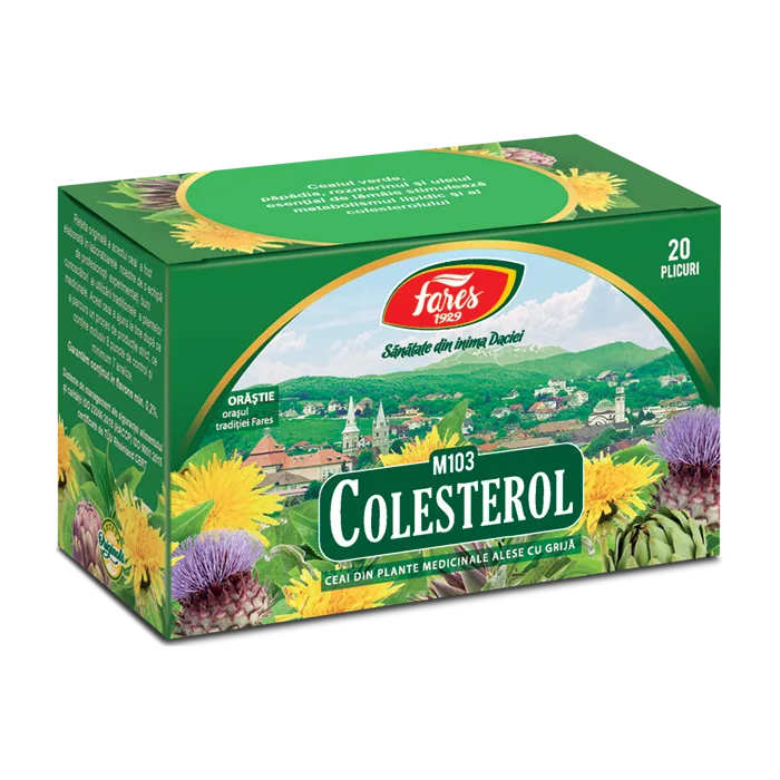 Ceai Colesterol, 20 plicuri, Fares — preț și oferte
