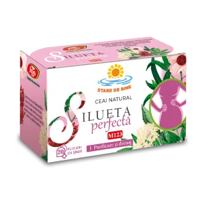 Ceai Silueta perfecta - purificare si drenaj, 20 plicuri, Fares