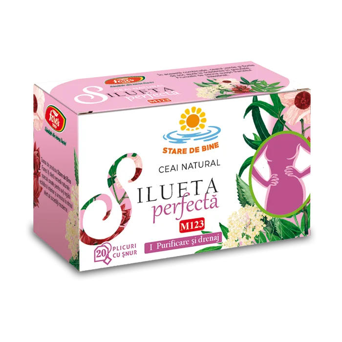 Ceai Silueta perfecta - purificare si drenaj, 20 plicuri, Fares — preț și oferte