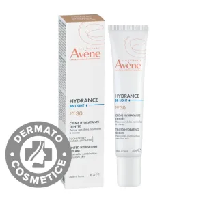 Crema pentru ten normal BB SPF30 Hydrance Legere, 40ml, Avene