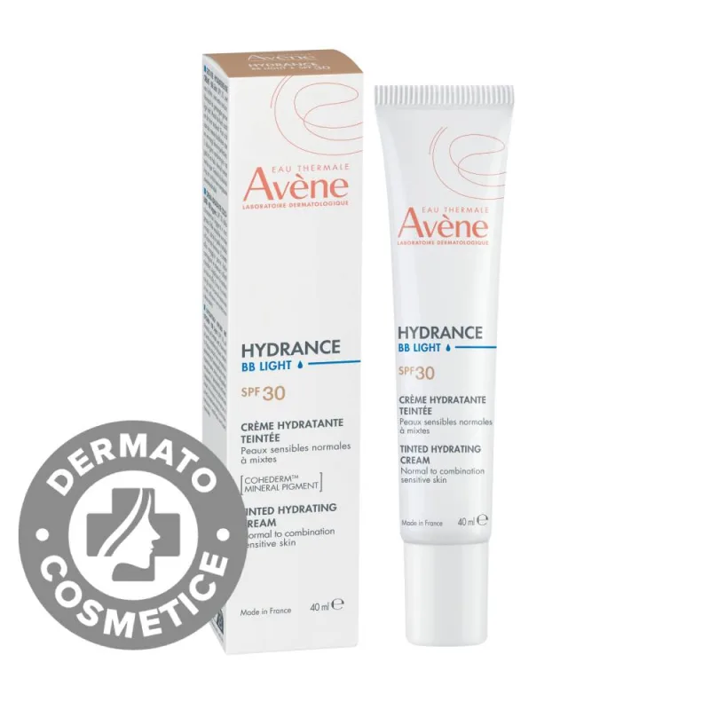 Crema pentru ten normal BB SPF30 Hydrance Legere, 40ml, Avene — preț și oferte