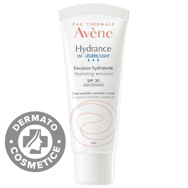 Crema hidratanta pentru ten normal-mixt SPF 30 Hydrance Legere UV, 40ml, Avene — preț și oferte
