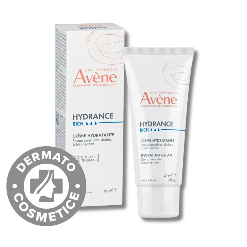 Crema hidratanta Hydrance Riche Cohederm, 40ml, Avene — preț și oferte