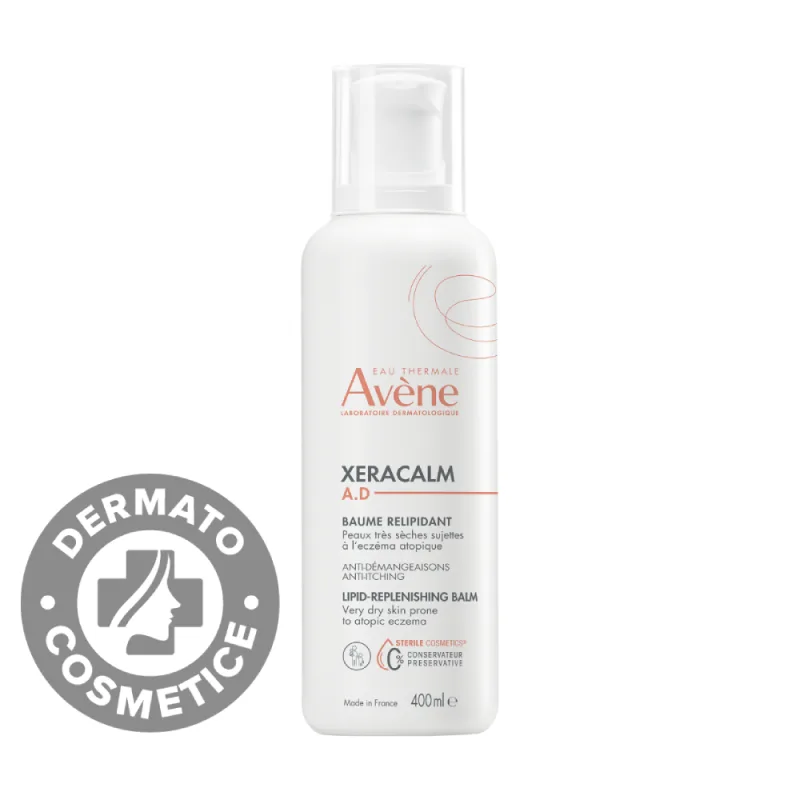 Balsam relipidant pielea uscata cu tendinta atopica XeraCalm A.D., 400ml, Avene — preț și oferte