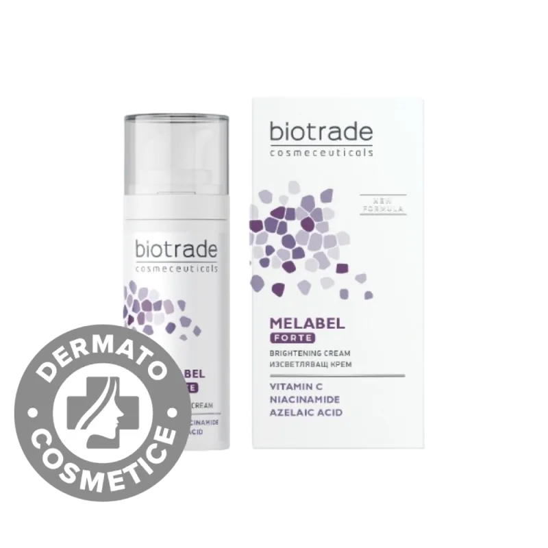 Crema de fata triplu activa Melabel Forte, 30ml, Biotrade — preț și oferte