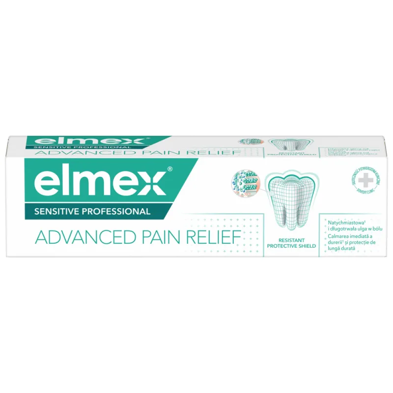 Pasta de dinti Sensitive Professional Advanced Pain Relief, 75ml, Elmex — preț și oferte