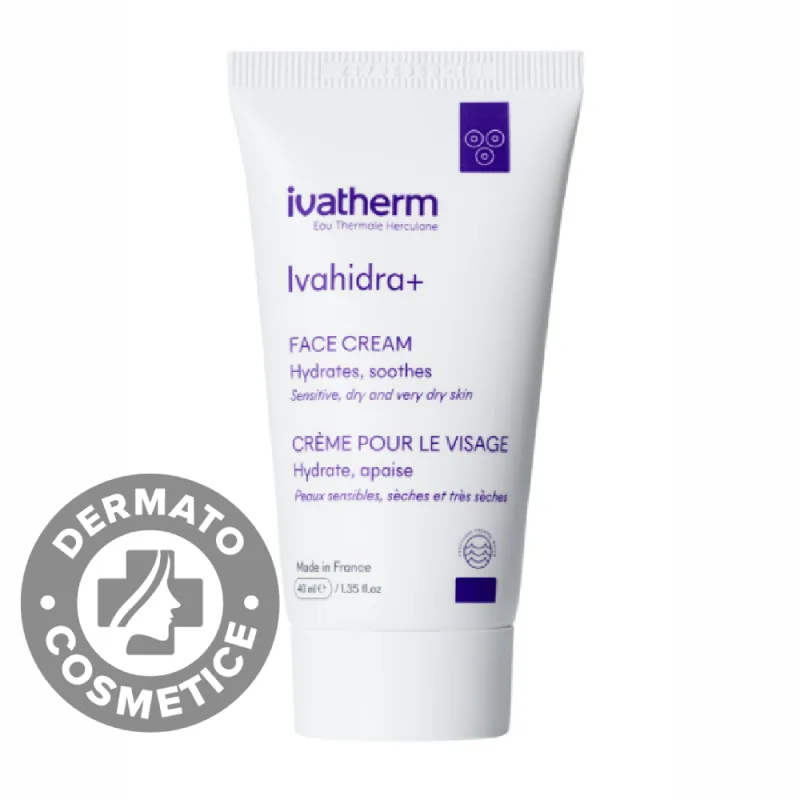 Crema hidratanta pentru fata Ivahidra+, 40ml, Ivatherm — preț și oferte