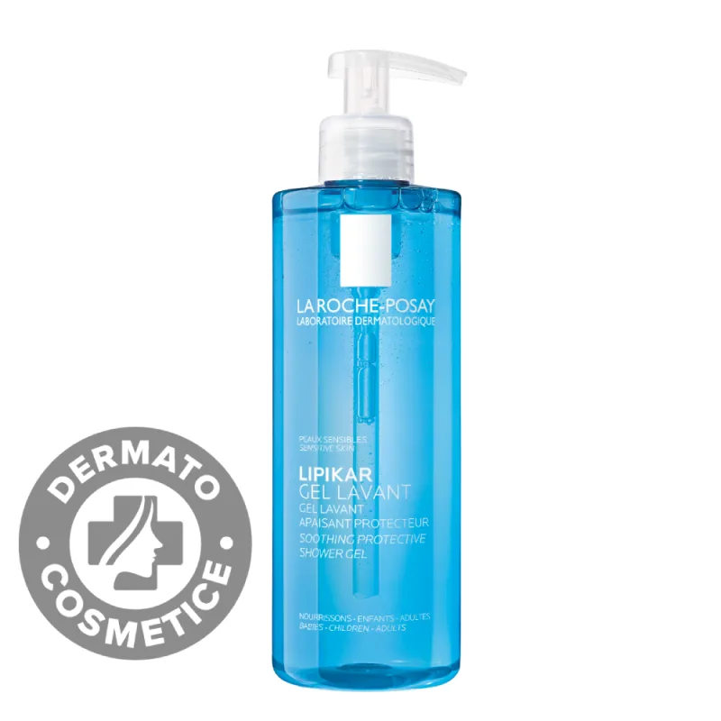 Gel de curatare pentru piele sensibila sau uscata bebelusi copii si adulti Lipikar, 400ml, La Roche-Posay — preț și oferte