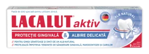 Pasta de dinti Aktiv protectie gingivala si albire delicata, 75ml, Lacalut
