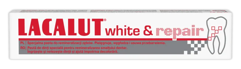 Pasta de dinti medicinala White Repair, 75ml, Lacalut — preț și oferte