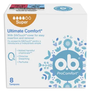 Tampoane Procomfort super, 8 bucati, O.B.