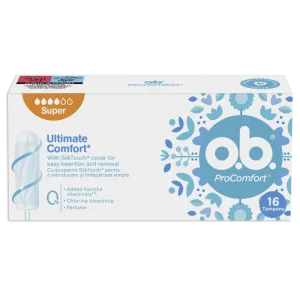 Tampoane Pro Comfort Super, 16 bucati, Johnson&Johnson