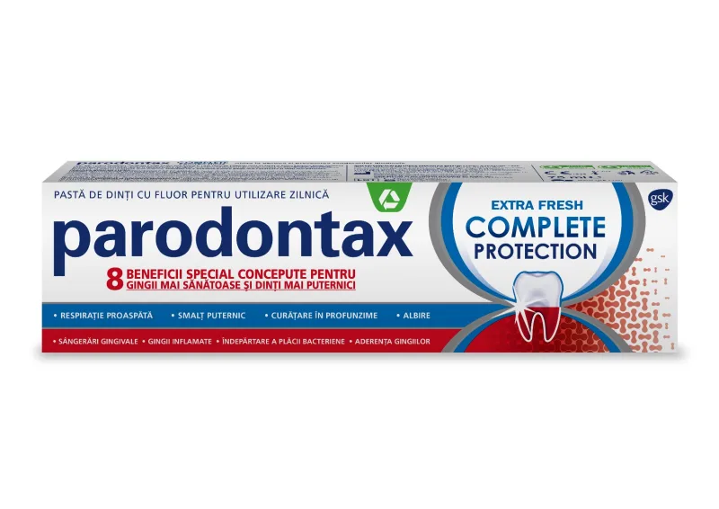 Pasta de dinti Complete Extra Fresh, 75ml, Parodontax — preț și oferte