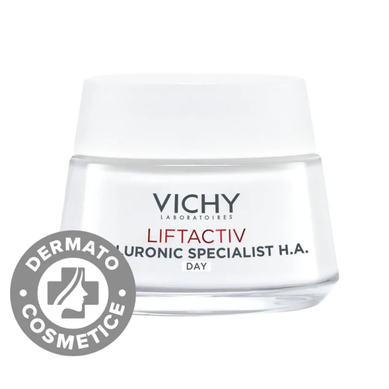 Crema de fata antirid pentru ten uscat Liftactiv H.A., 50ml, Vichy — preț și oferte