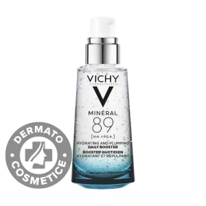 Gel-booster zilnic cu acid hialuronic cu efect de hidratare si fortifiere Mineral 89, 50ml, Vichy
