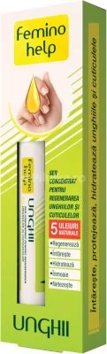 Ser pentru regenerarea unghiilor si cuticulelor Femino help, 2 ml, Zdrovit — preț și oferte