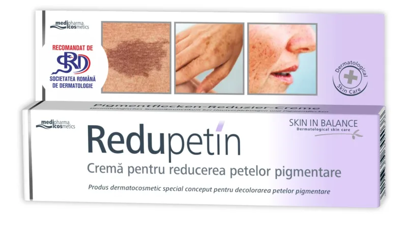 Crema pentru reducerea petelor pigmentare Redupetin, 20ml, Zdrovit — preț și oferte