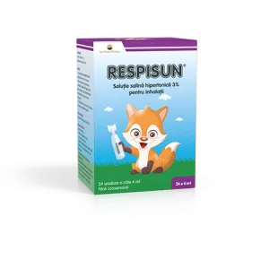 Respisun solutie salina hipertonica 3%, 24 unidoze, Sun Wave Pharma