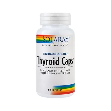 Solaray  Thyroid Caps, 60 capsule, Secom — preț și oferte
