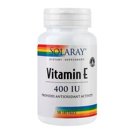 Solaray Vitamina E, 50 capsule, Secom — preț și oferte