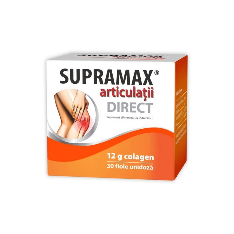 Supramax articulatii Direct 12g colagen, 30 fiole, Zdrovit — preț și oferte