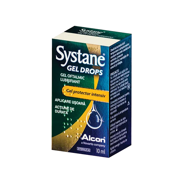 Systane Drops gel oftalmic, 10ml, Alcon — preț și oferte