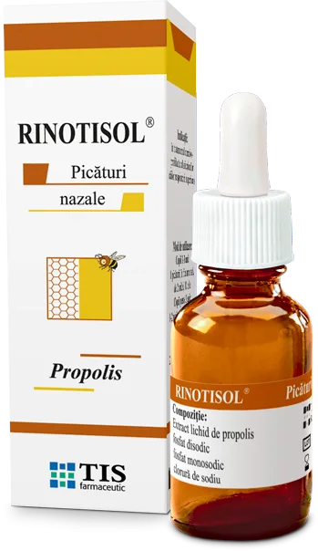 Rinotisol picaturi nazale, 10ml, Tis Farmaceutic — preț și oferte