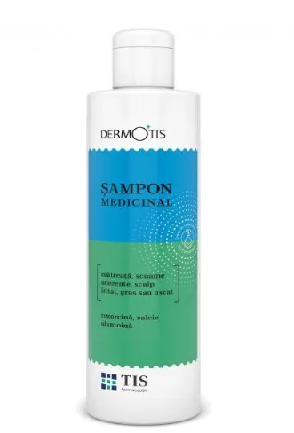 Sampon medicinal cu rezorcina, salcie si alantoina, 120ml, Tis Farmaceutic Tis Famaceutic — preț și oferte