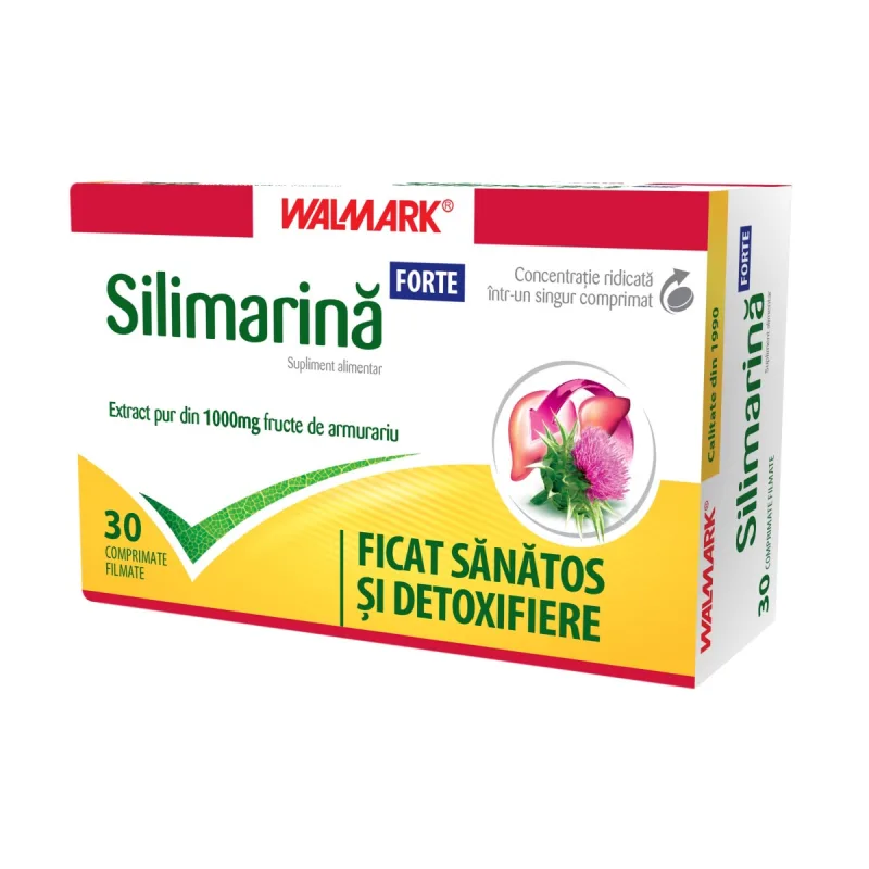 Silimarina Forte, 30 comprimate, Walmark — preț și oferte