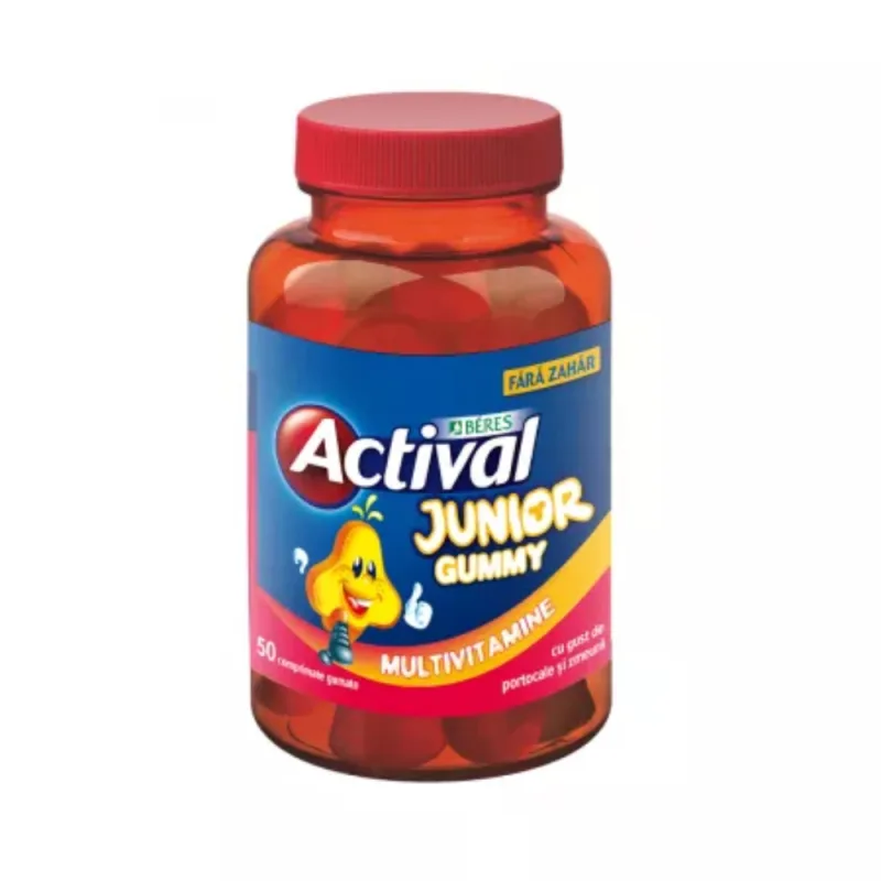 Actival Junior Gummy, 50 comprimate, Beres — preț și oferte