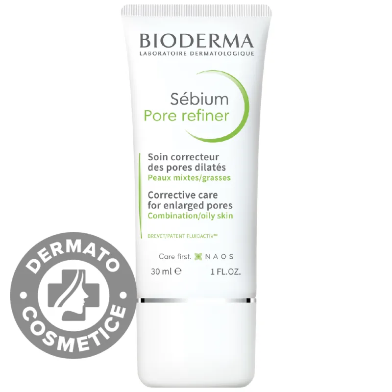 Concentrat corector pentru pori dilatati Sebium Pore Refiner, 30ml, Bioderma — preț și oferte