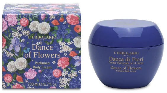 L'Erbolario Crema de corp parfumata Dance of Flowers, 200ml — preț și oferte
