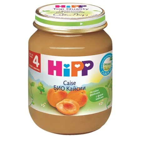 Piure Bio de caise, +4 luni, 125 g, Hipp — preț și oferte